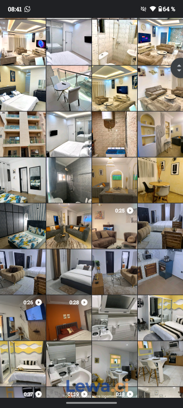 Appartement meublé studio disponible
