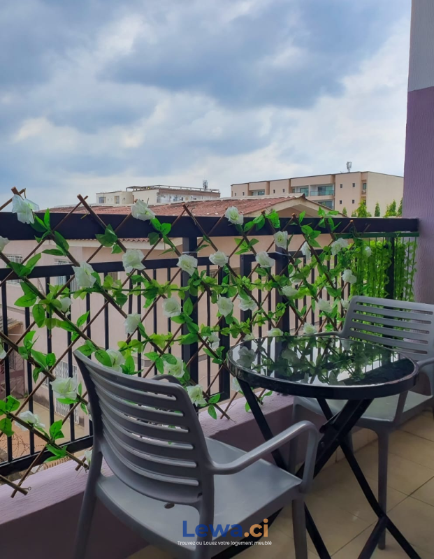 Angré 7eme tranche appartement meublé disponible