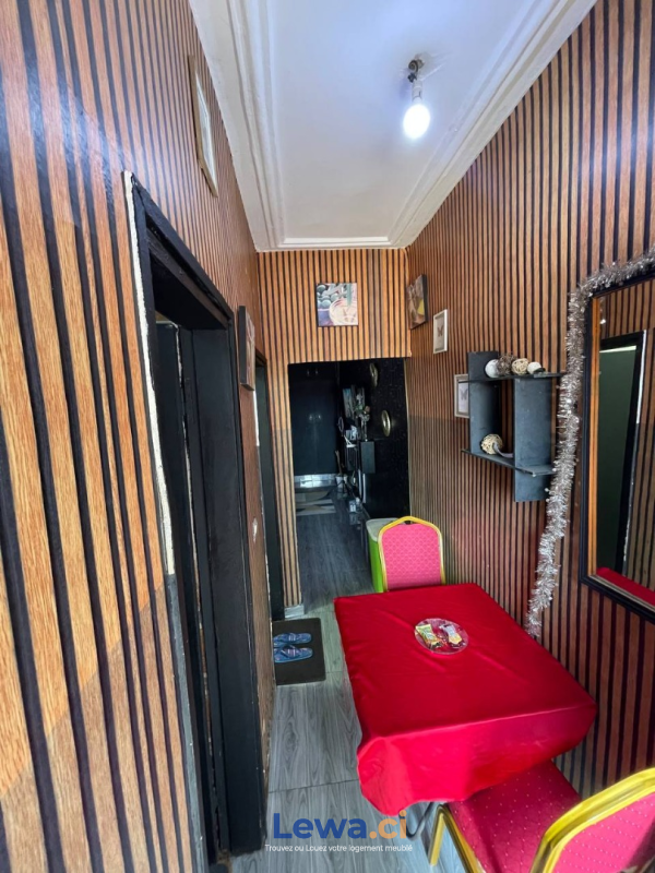 2 chambre salon meublées en location disponible à Cocody