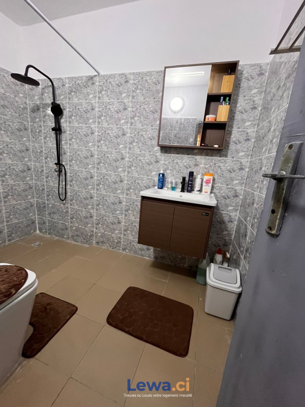 Angré nouveau Chu 2 pièces meublé standing