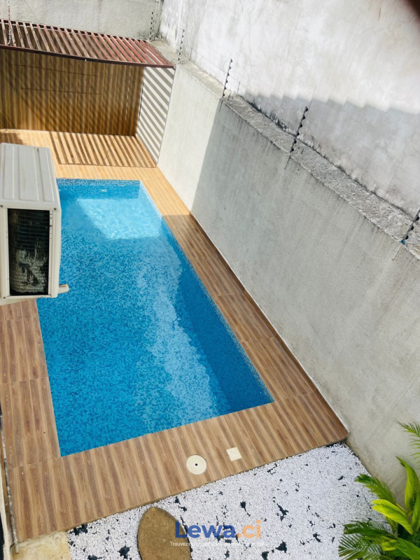 Villa 3 chambres salon avec piscine a la palmeraie