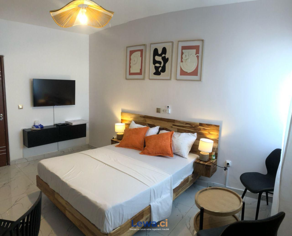 STUDIO MEUBLE DISPONIBLE ABIDJAN